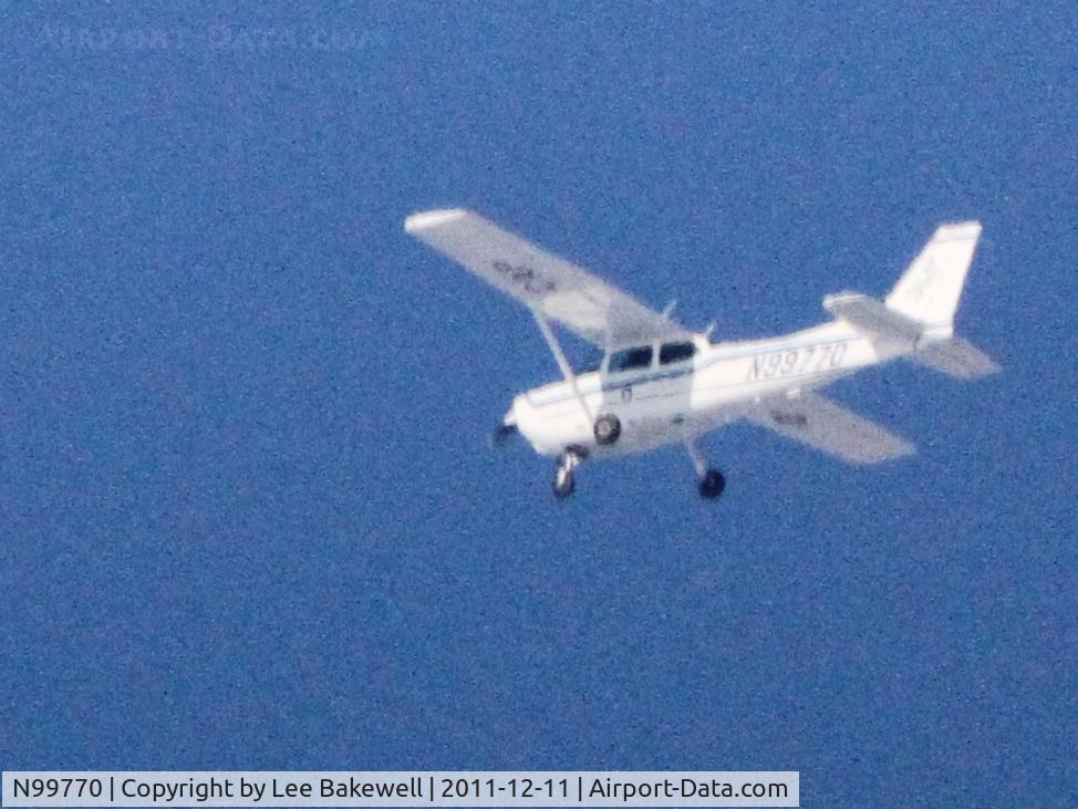 N99770, 1985 Cessna 172P C/N 17276508, Photo taken while aircraft was operating over Forest Lake, MN