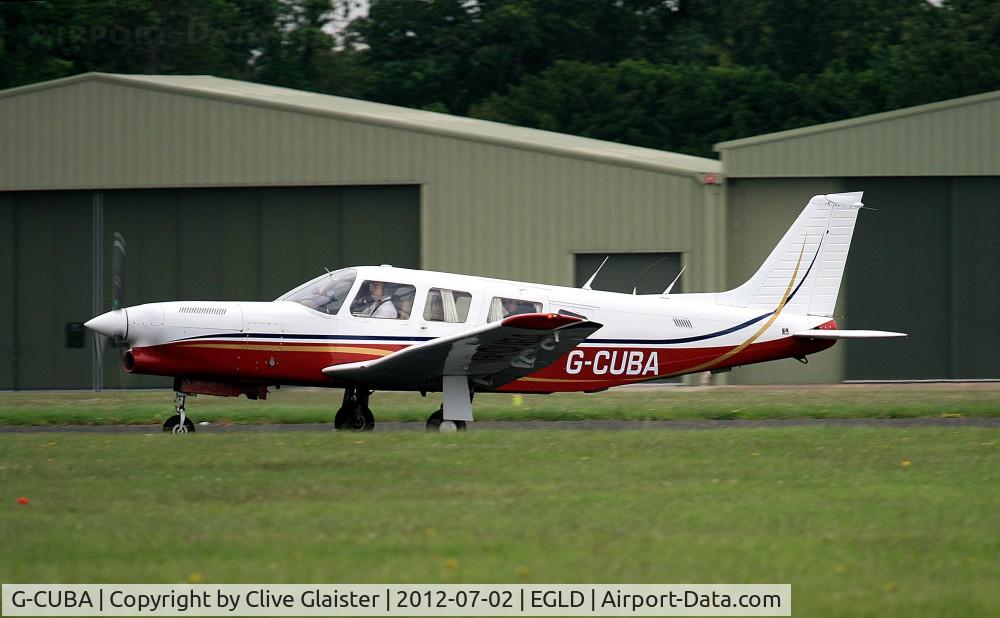 G-CUBA, 1980 Piper PA-32R-301T Turbo Saratoga C/N 32R-8029090, Ex: N82009 > D-EDET > OE-KMS > G-CUBA - Currently in private hands since January 2012