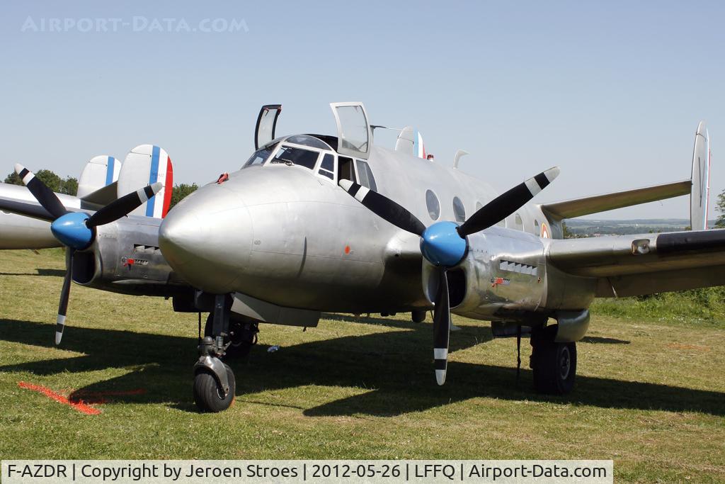 F-AZDR, Dassault MD-312 Flamant C/N 160, visitor at the annual air show at LFFQ