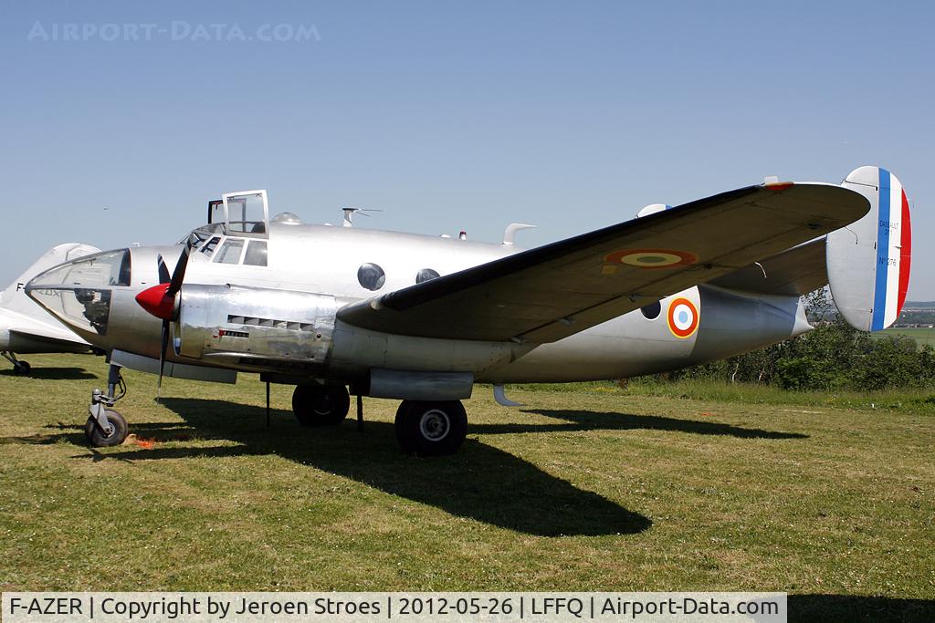 F-AZER, Dassault MD-311 Flamant C/N 276, visitor at the annual airshow at LFFQ