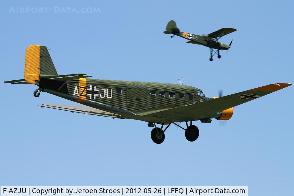 F-AZJU, 1952 Junkers (CASA) 352L (Ju-52) C/N 103, visitor at the annual airshow at LFFQ