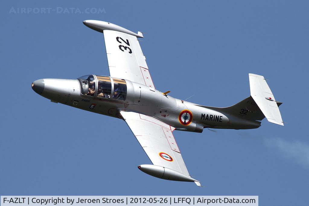 F-AZLT, 1958 Morane-Saulnier MS.760 Paris I C/N 32, visitor at the annual airshow at LFFQ