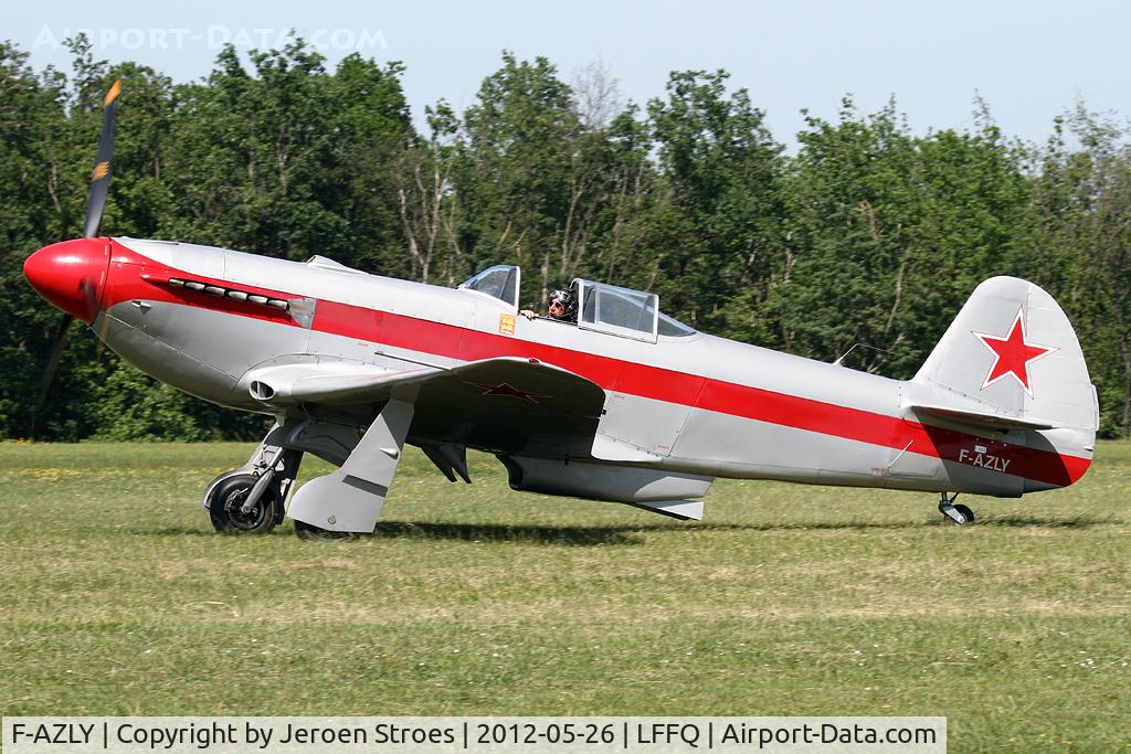 F-AZLY, Yakovlev Yak-3U C/N 172890, visitor at the annual airshow at LFFQ
