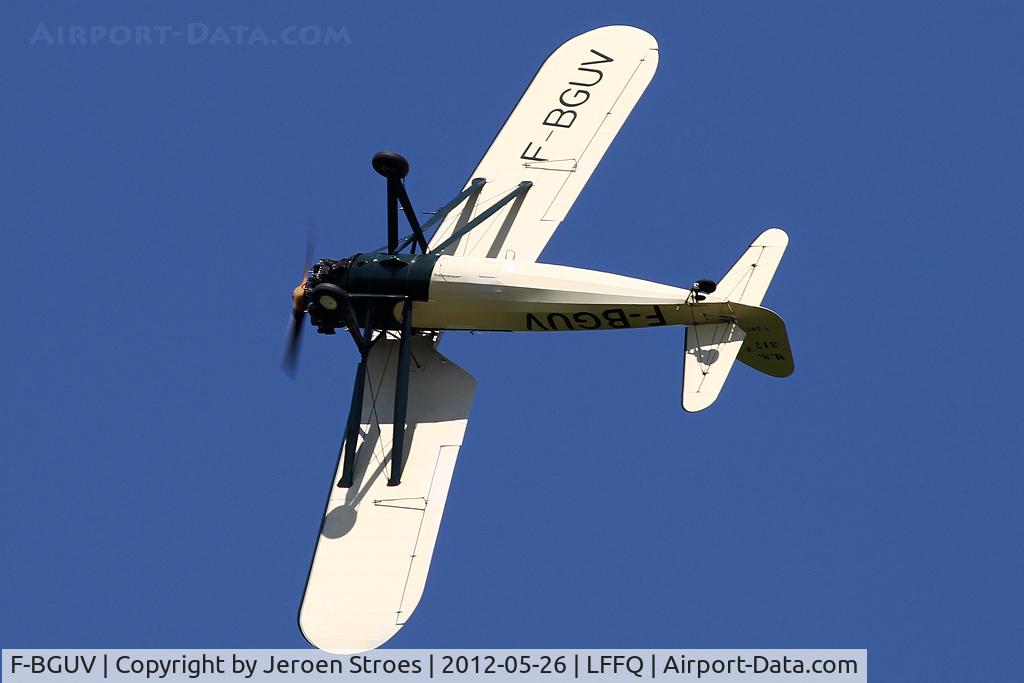 F-BGUV, Morane-Saulnier MS.317 C/N 297, visitor at the annual airshow at LFFQ