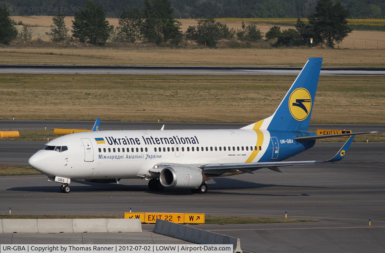 UR-GBA, 1997 Boeing 737-36N C/N 28670, Ukraine International Boeing 737