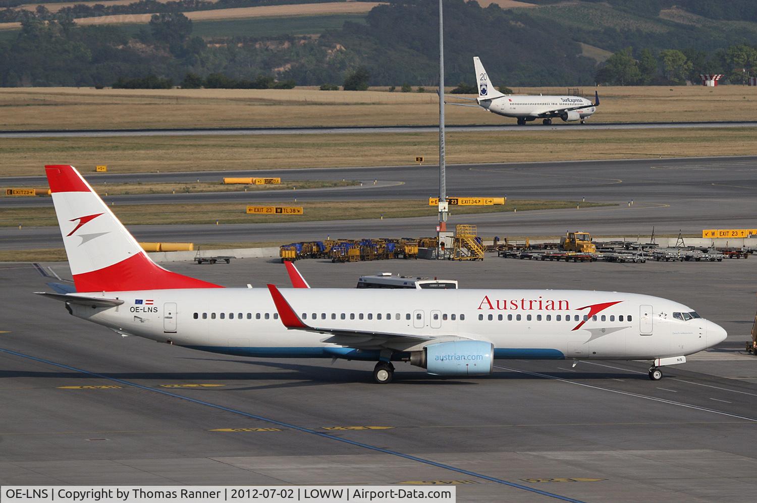 OE-LNS, 2005 Boeing 737-8Z9 C/N 34262, Austrian Airlines Boeing 737