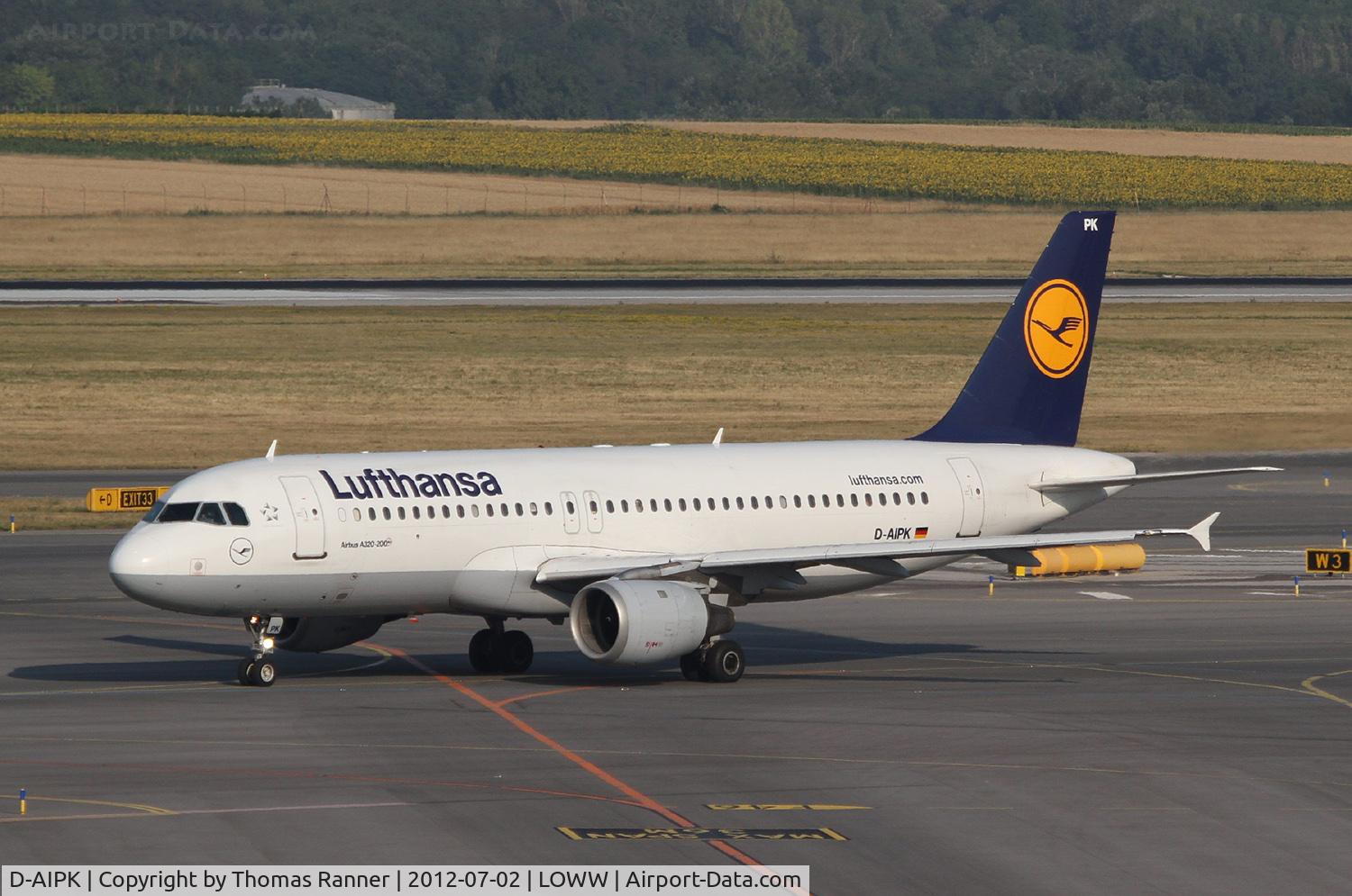 D-AIPK, 1989 Airbus A320-211 C/N 0093, Lufthansa Airbus A320