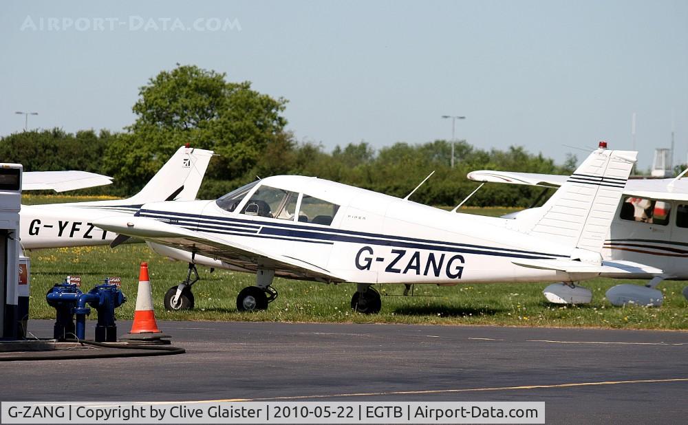 G-ZANG, 1972 Piper PA-28-140 Cherokee C/N 28-7225178, Ex: SE-FYT > G-ZANG - Seen here in private hands since April 2010. De-registered as destroyed. See; http://tinyurl.com/c8x2qnn