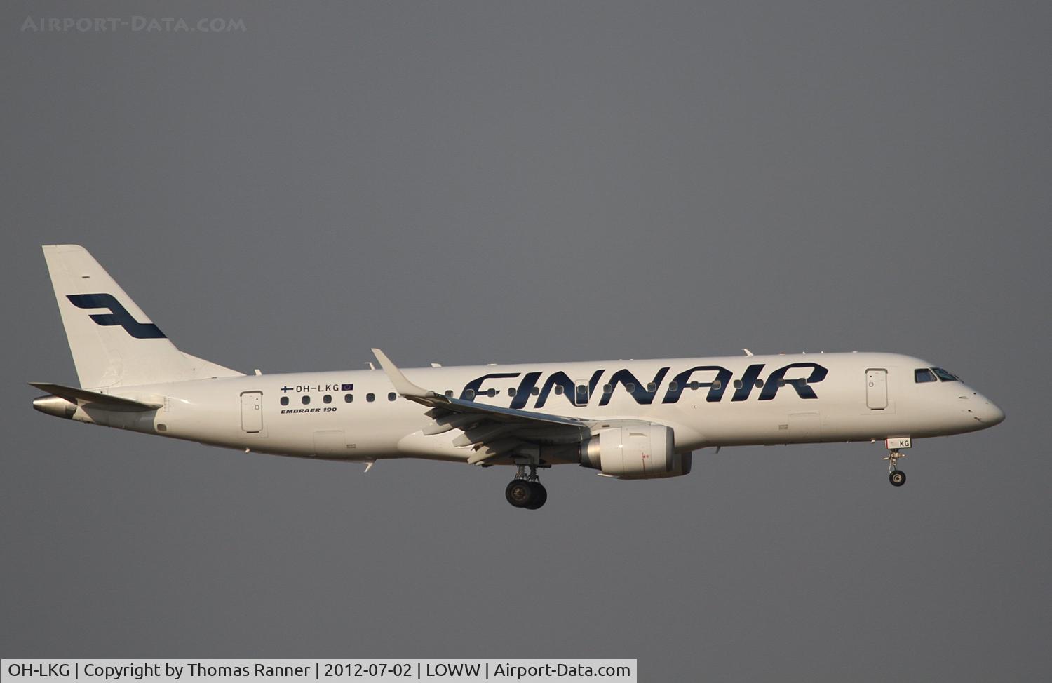 OH-LKG, 2007 Embraer 190LR (ERJ-190-100LR) C/N 19000079, Finnair Embraer 190