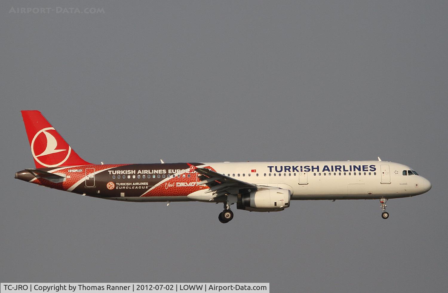 TC-JRO, 2011 Airbus A321-231 C/N 4682, Turkish Airlines Airbus A321