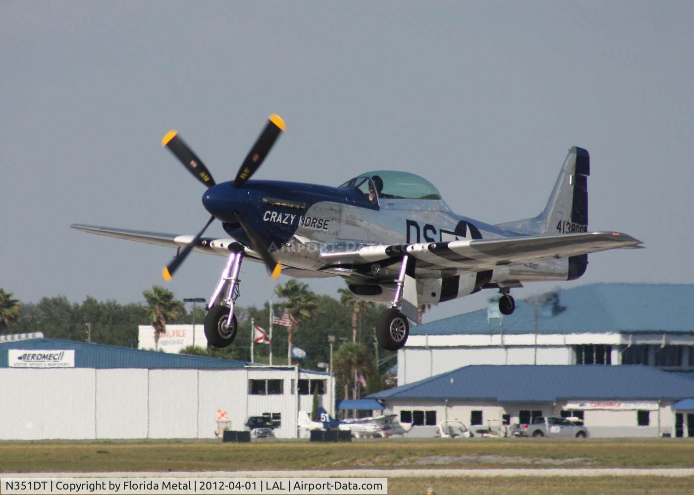 N351DT, 1944 North American P-51D Mustang C/N 122-41042, Crazy Horse 2