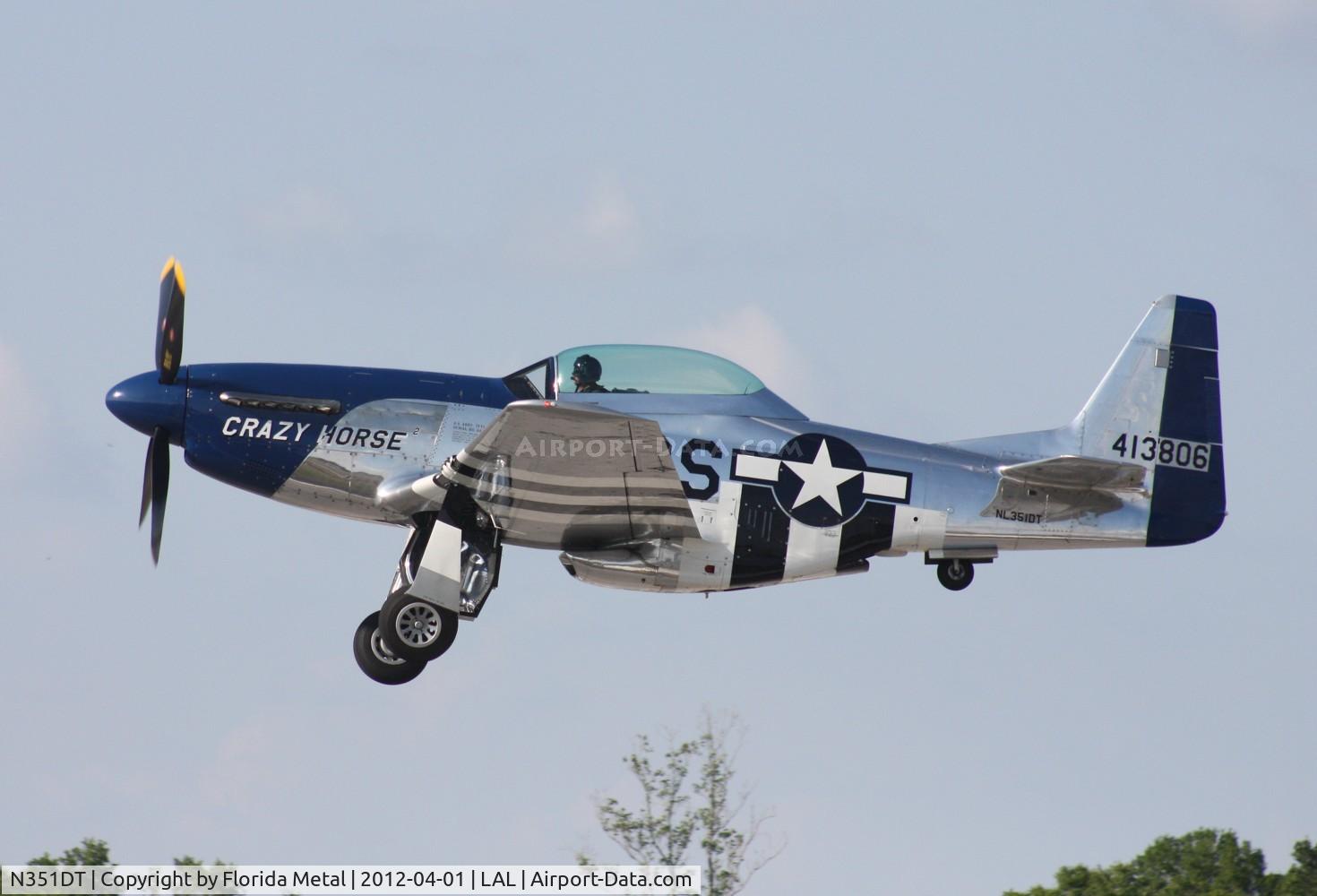 N351DT, 1944 North American P-51D Mustang C/N 122-41042, Crazy Horse 2