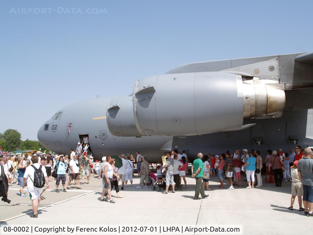 08-0002, 2009 Boeing C-17A Globemaster III C/N F-210, Pápa