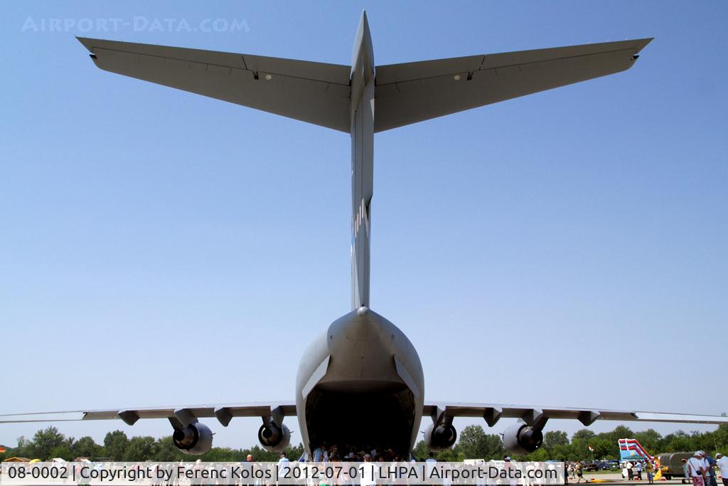 08-0002, 2009 Boeing C-17A Globemaster III C/N F-210, Pápa