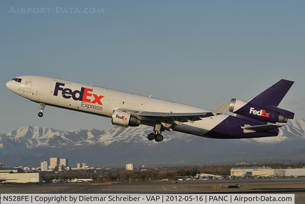 N528FE, 1996 McDonnell Douglas MD-11F C/N 48623, Fedex MD11