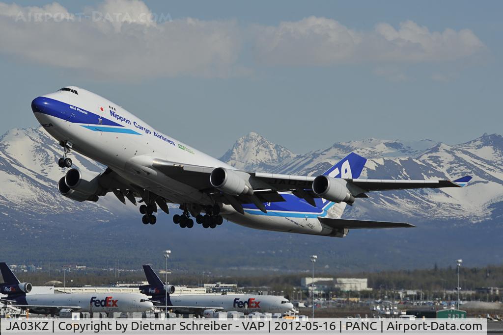 JA03KZ, 2006 Boeing 747-4KZF (SCD) C/N 34018, Nippon Cargo Boeing 747-400
