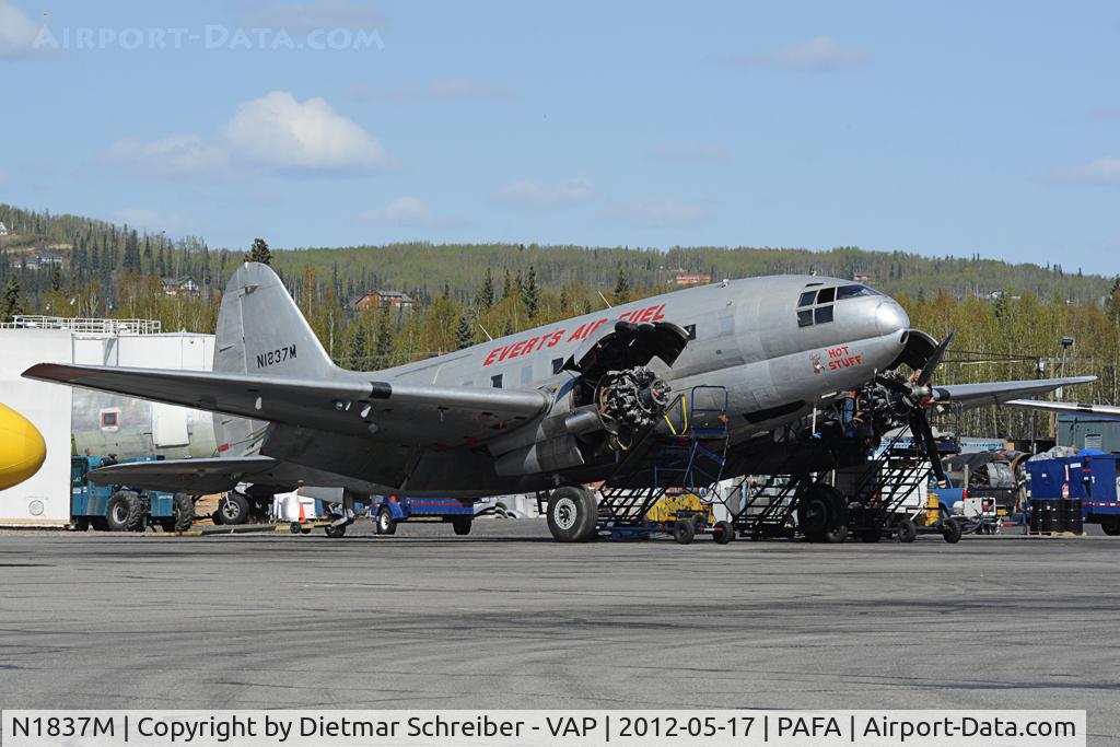 N1837M, 1944 Curtiss C-46F Commando C/N 22388, Everts C46q