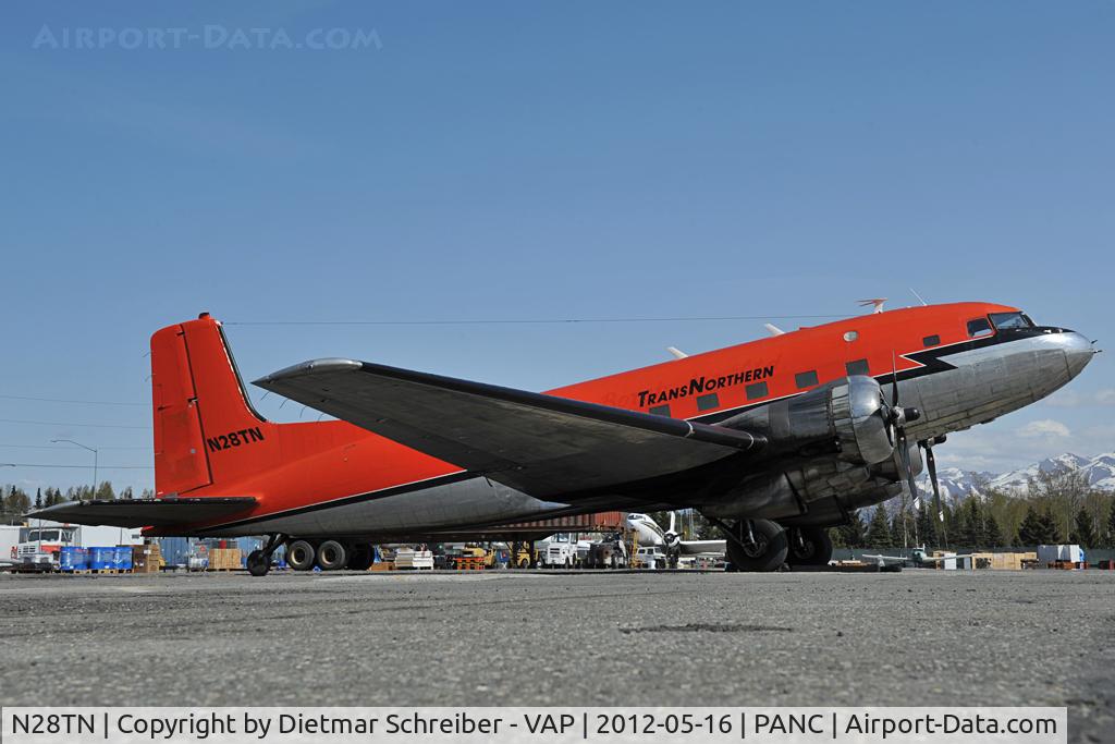 N28TN, 1952 Douglas R4D-8 C/N 43354, Trans Northern DC3