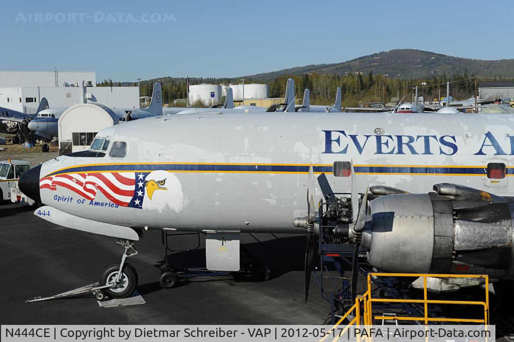 N444CE, 1958 Douglas DC-6B C/N 45478, Everts DC6