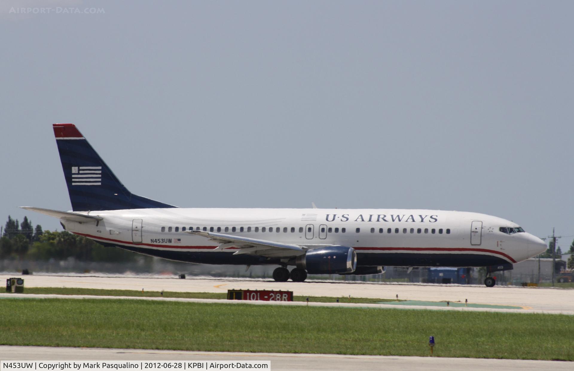 N453UW, 1991 Boeing 737-4B7 C/N 24980, Boeing 737-400