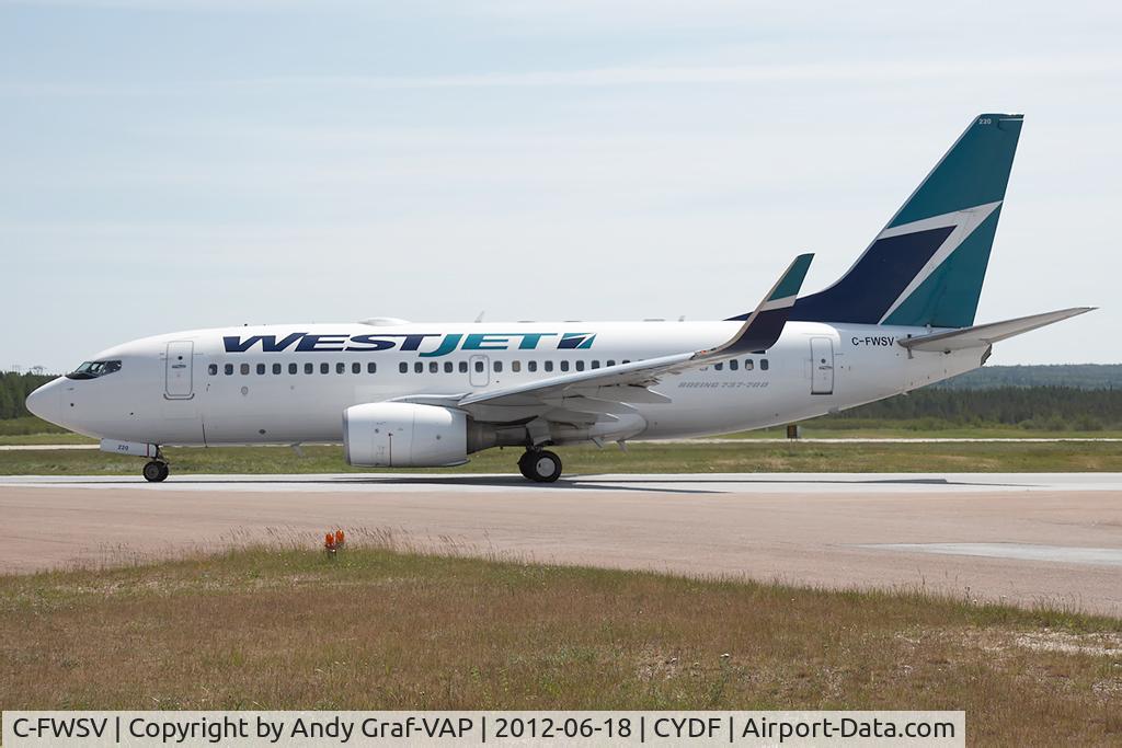 C-FWSV, 2003 Boeing 737-7CT C/N 32760, Westjet 737-700