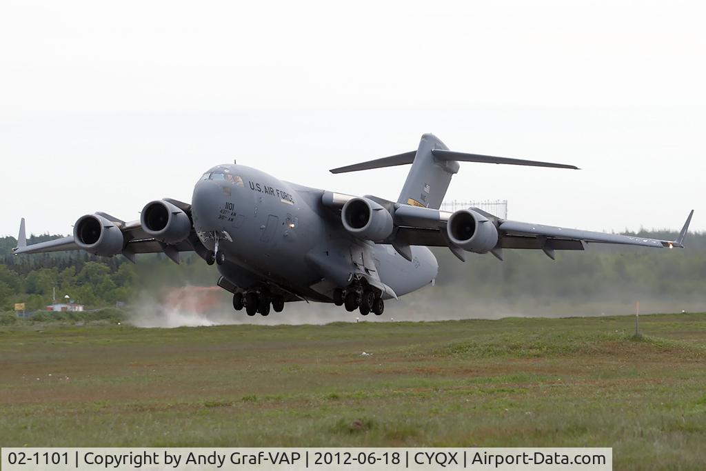 02-1101, 2002 Boeing C-17A Globemaster III C/N 50109/F108, USAF C-17