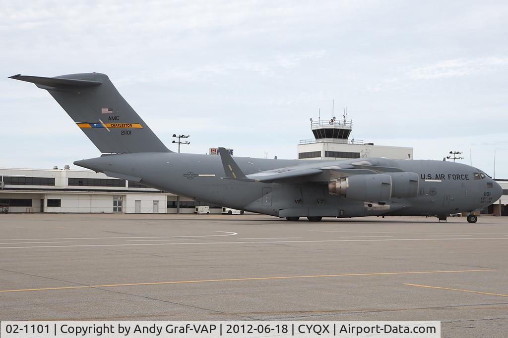 02-1101, 2002 Boeing C-17A Globemaster III C/N 50109/F108, USAF C-17