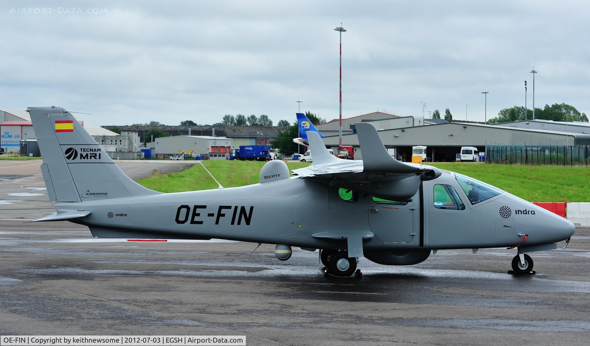OE-FIN, 2011 Tecnam P-2006T C/N 085, Another variety to add to the mix at Norwich !