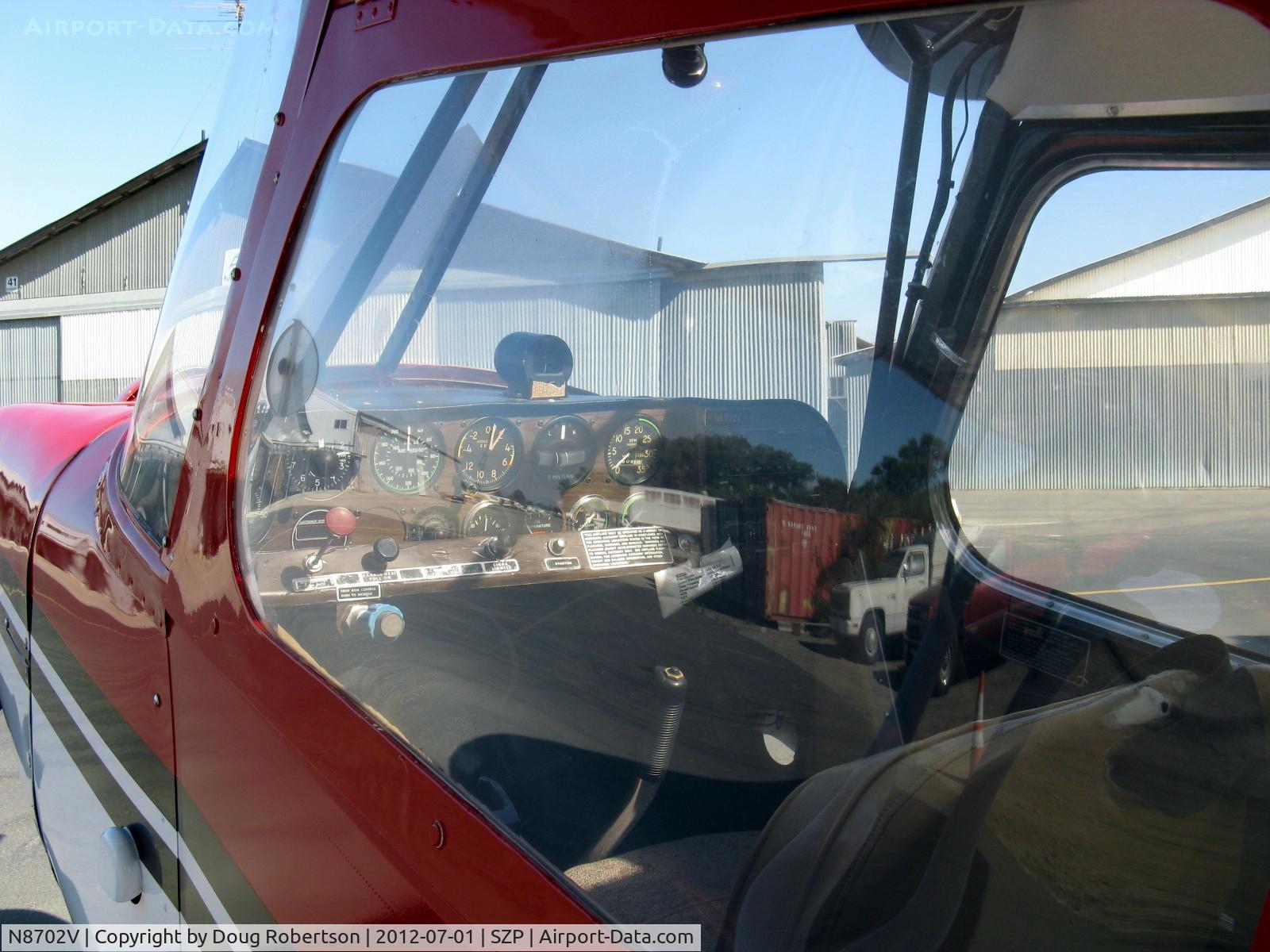 N8702V, 1975 Bellanca 8KCAB Decathlon C/N 189-75, 1975 Bellanca 8KCAB DECATHLON, Lycoming IO-320 150 Hp, panel
