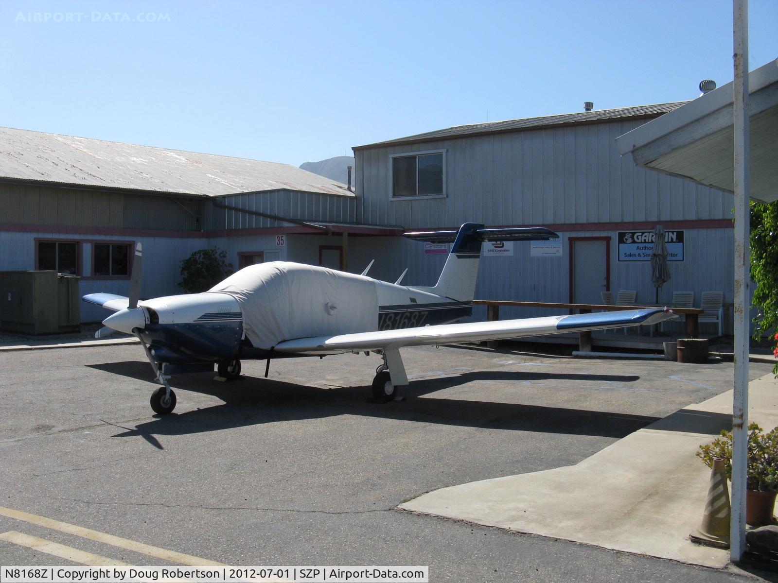 N8168Z, 1980 Piper PA-28R-201T Cherokee Arrow III C/N 28R-8031074, 1980 Piper PA-28RT-201T TURBO ARROW IV, Continental TSIO-360-FB 200 Hp, Model IV introduced the T tail