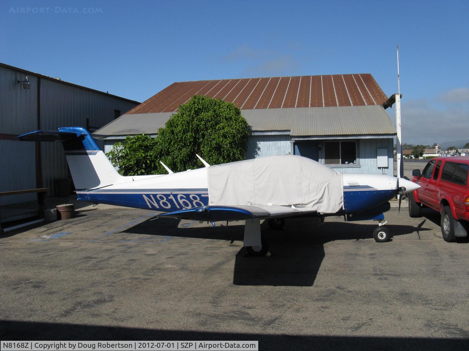 N8168Z, 1980 Piper PA-28R-201T Cherokee Arrow III C/N 28R-8031074, 1980 Piper PA-28RT-201T TURBO ARROW IV, Continental TSIO-360-FB 200 Hp, the Model IV ARROW introduced the T tail, with or without turbo engine option