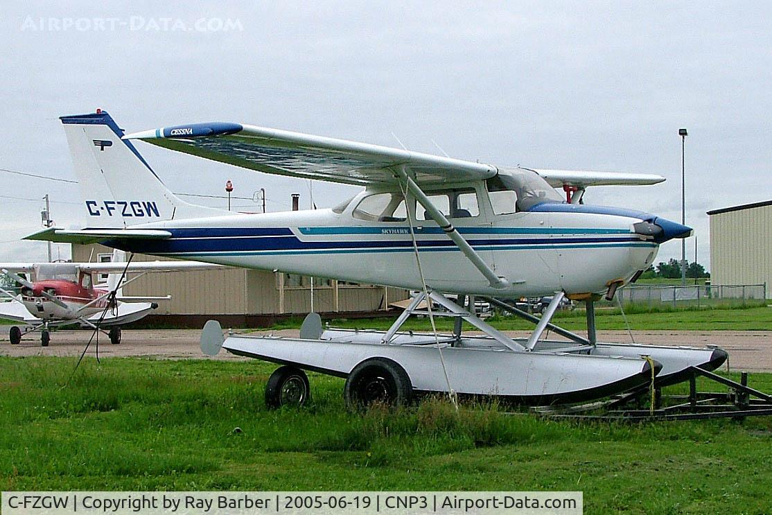 C-FZGW, 1970 Cessna 172L C/N 17259411, This floatplane seen here at Arnprior/South Renfrew Municipal~C