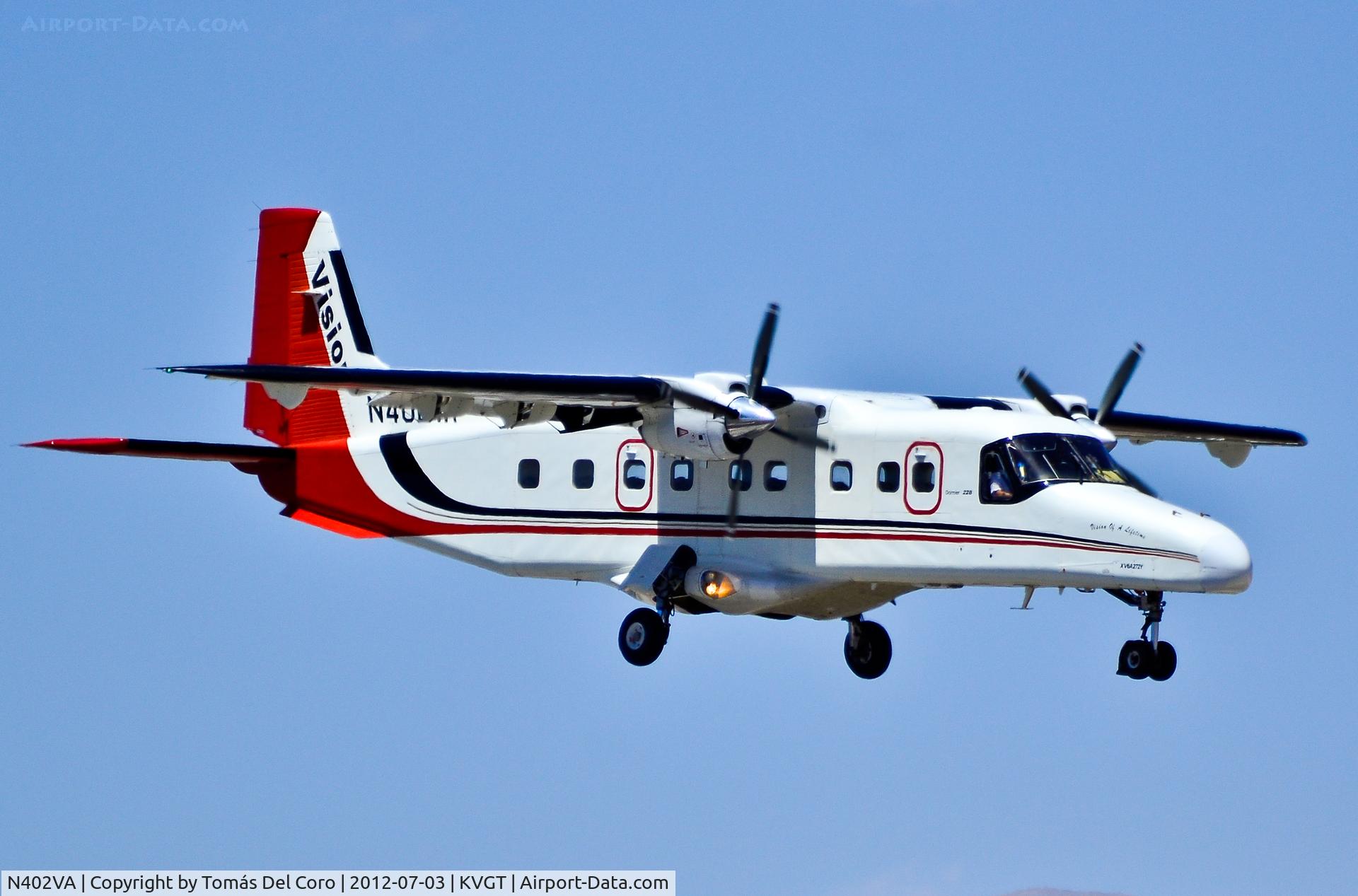 N402VA, 1986 Dornier 228-202 C/N 8085, Vision Airlines Dornier 228-202 N402VA (cn 8085) 