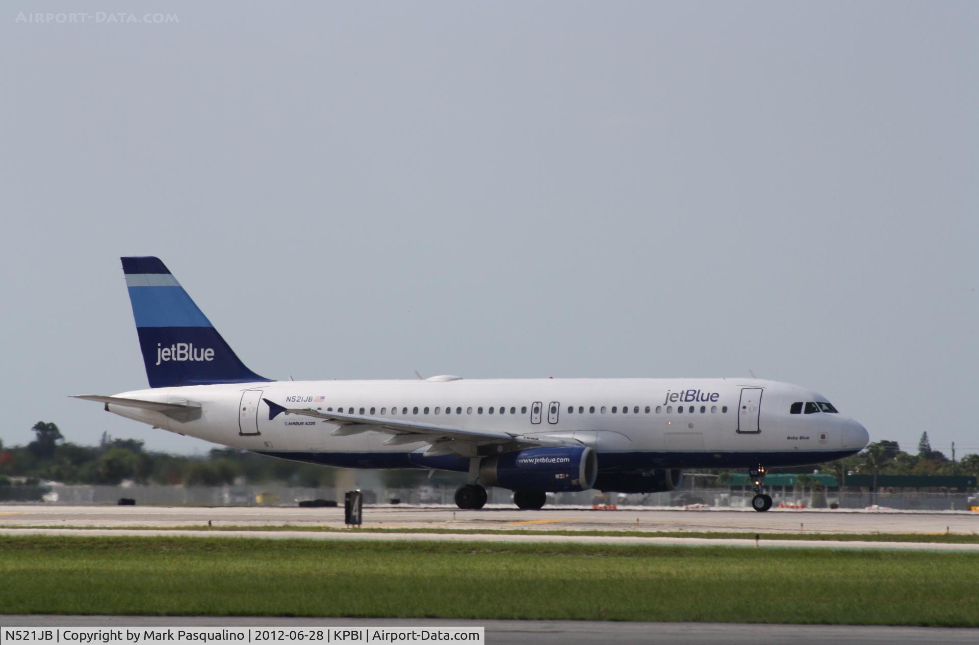 N521JB, 2001 Airbus A320-232 C/N 1452, Airbus A320