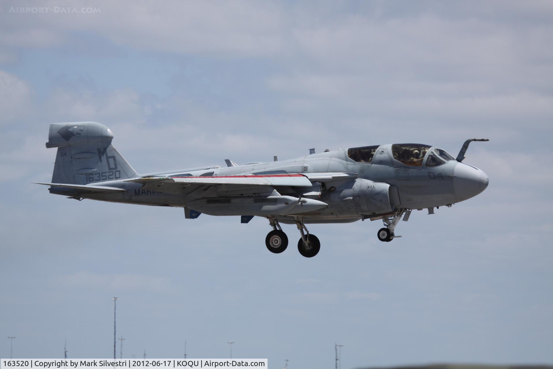 163520, Grumman EA-6B Prowler C/N P-147, Quonset Point, RI 2012