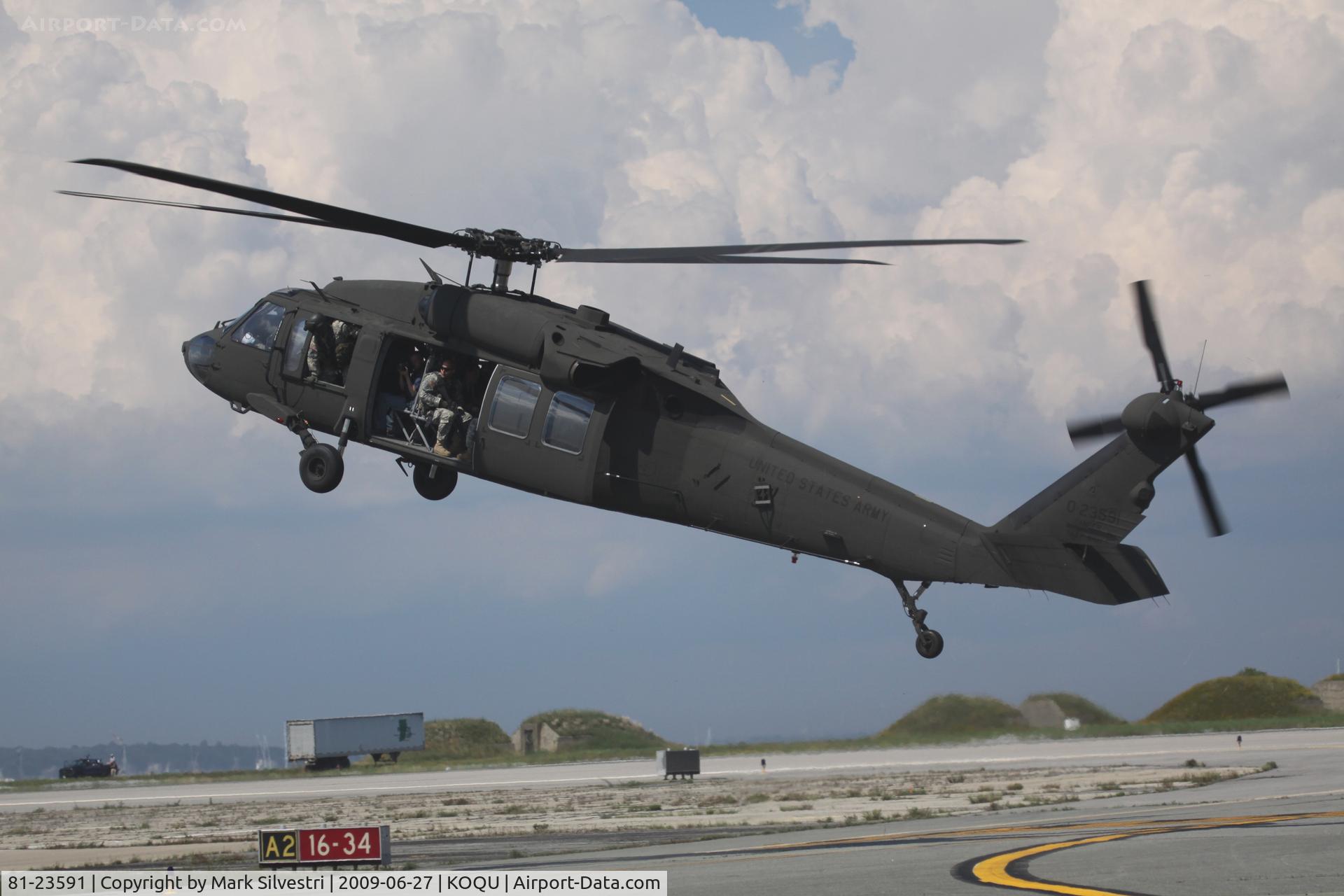 81-23591, 1981 Sikorsky UH-60A Black Hawk C/N 70-312, Quonset Point, RI 2009