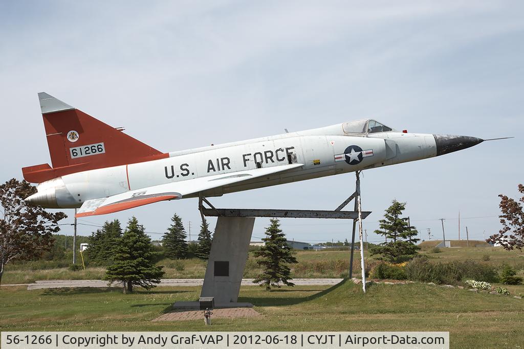 56-1266, 1956 Convair F-102A Delta Dagger C/N Not found 56-1266, USAF Convair F-102