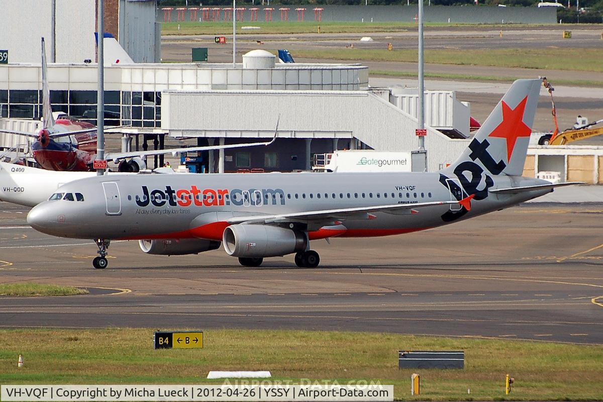 VH-VQF, 2008 Airbus A320-232 C/N 3474, At Sydney