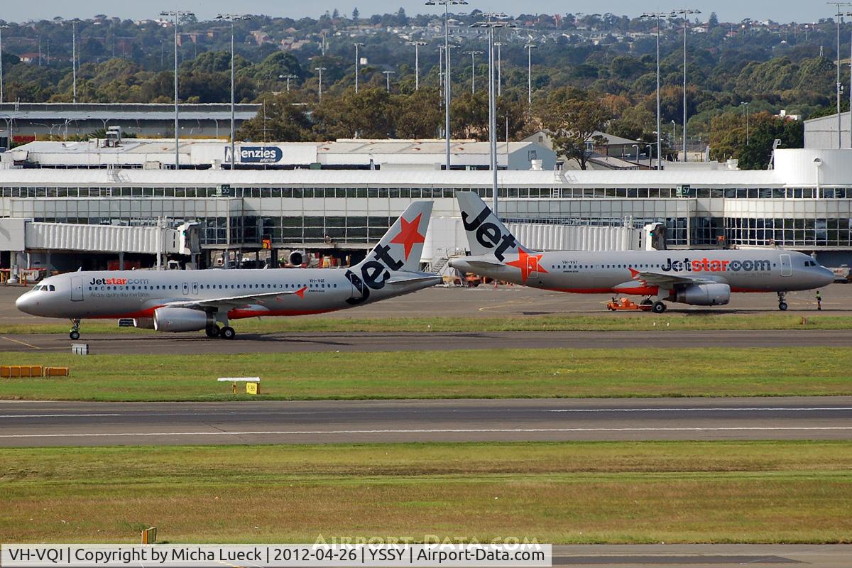 VH-VQI, 2006 Airbus A320-232 C/N 2717, VH-VQI and VH-VGT