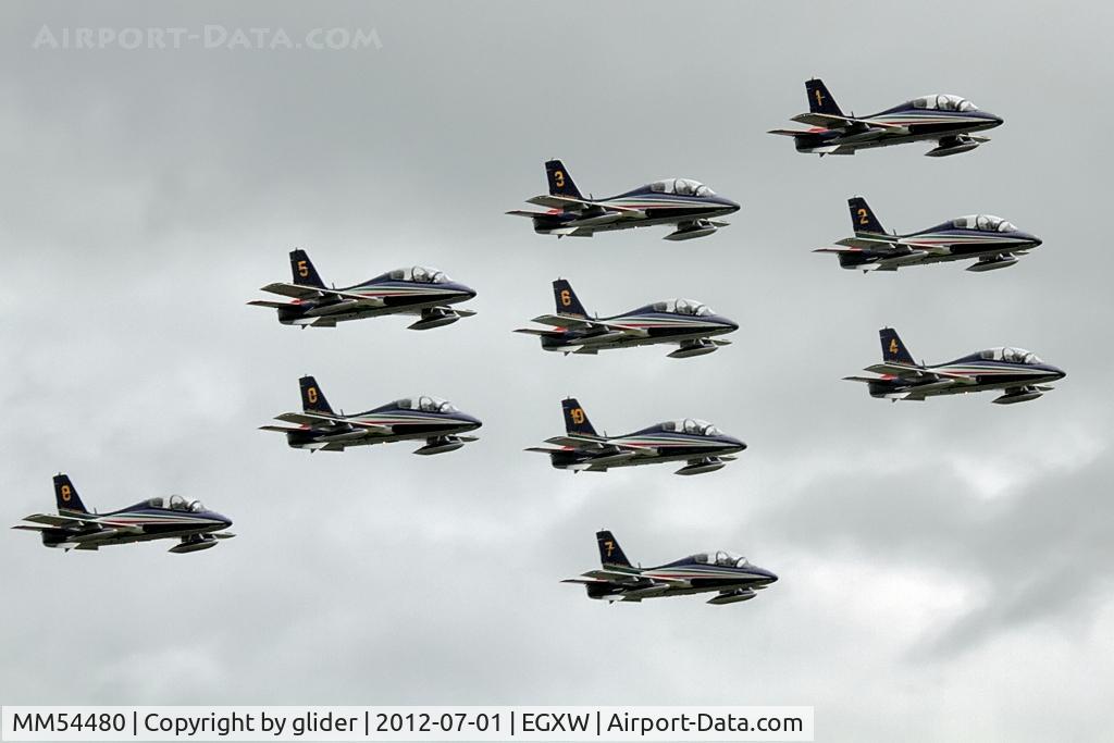 MM54480, Aermacchi MB-339PAN C/N 6675/070/AD009, Pretty impressive