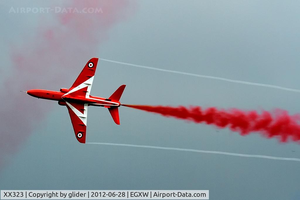 XX323, 1980 Hawker Siddeley Hawk T.1 C/N 167/312148, Pulling some G!!