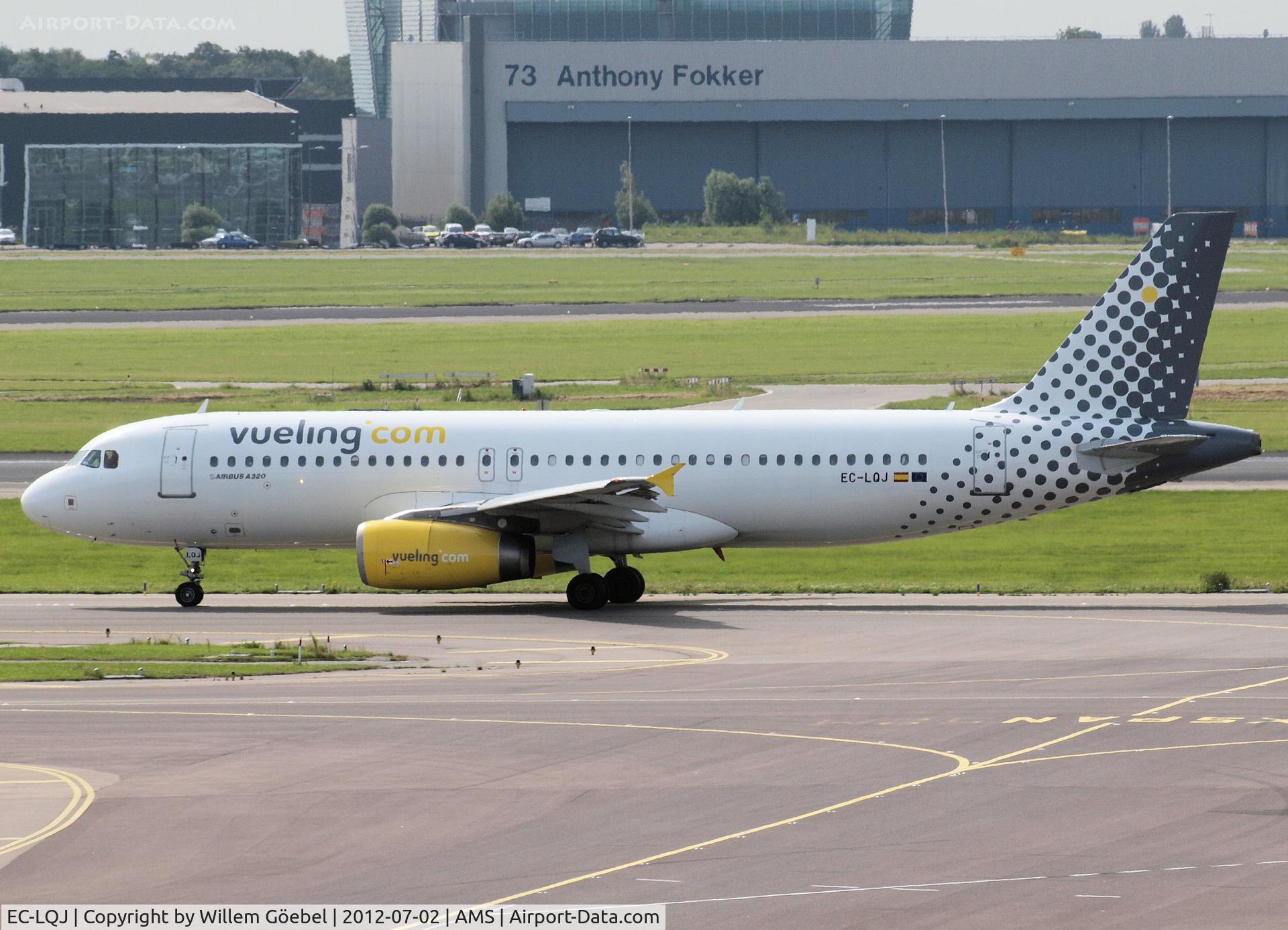 EC-LQJ, 2003 Airbus A320-232 C/N 1979, Taxi to runway 24 of Schiphol Airport