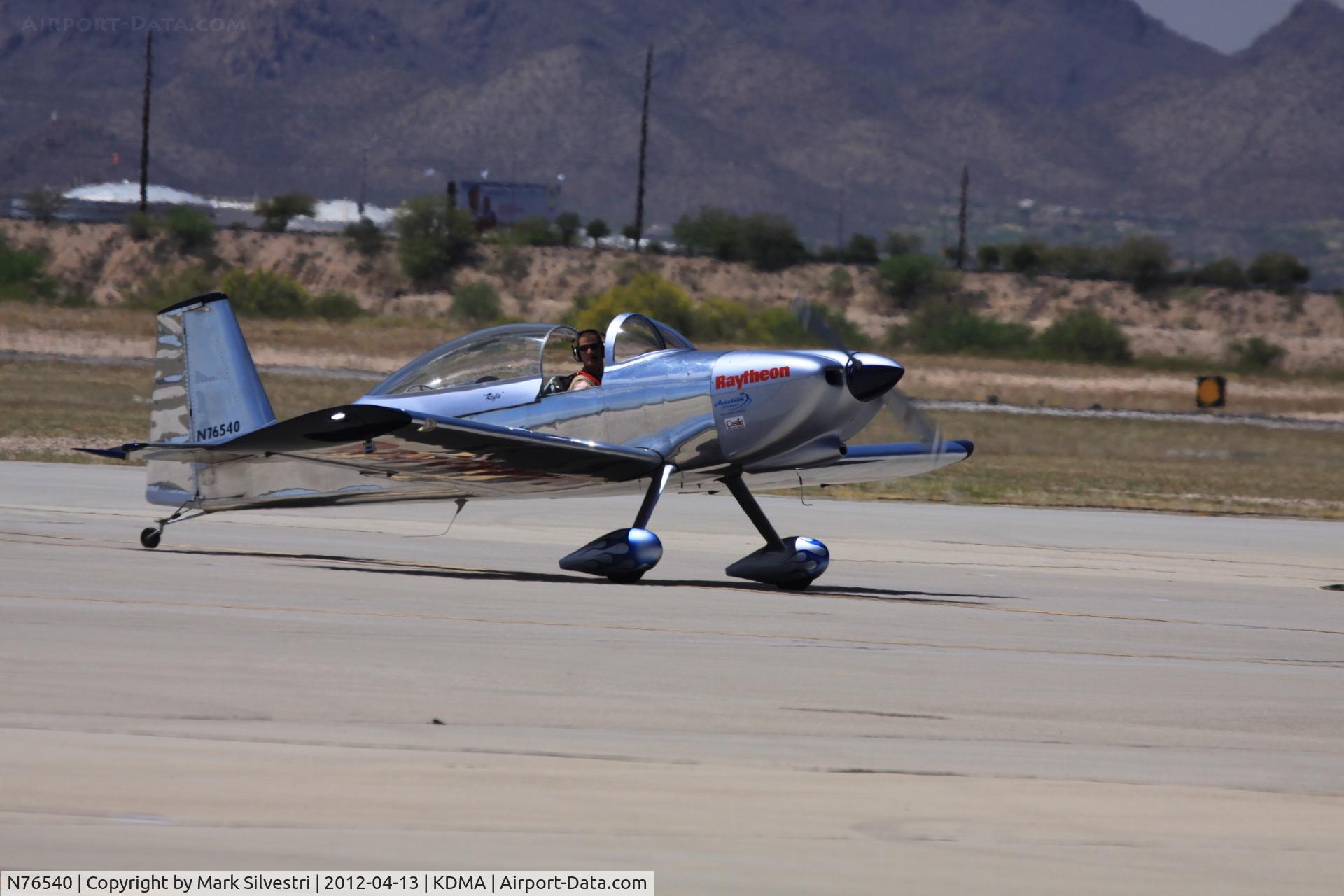 N76540, Vans RV-8 C/N 80733, Davis Monthan Airshow Practice Day