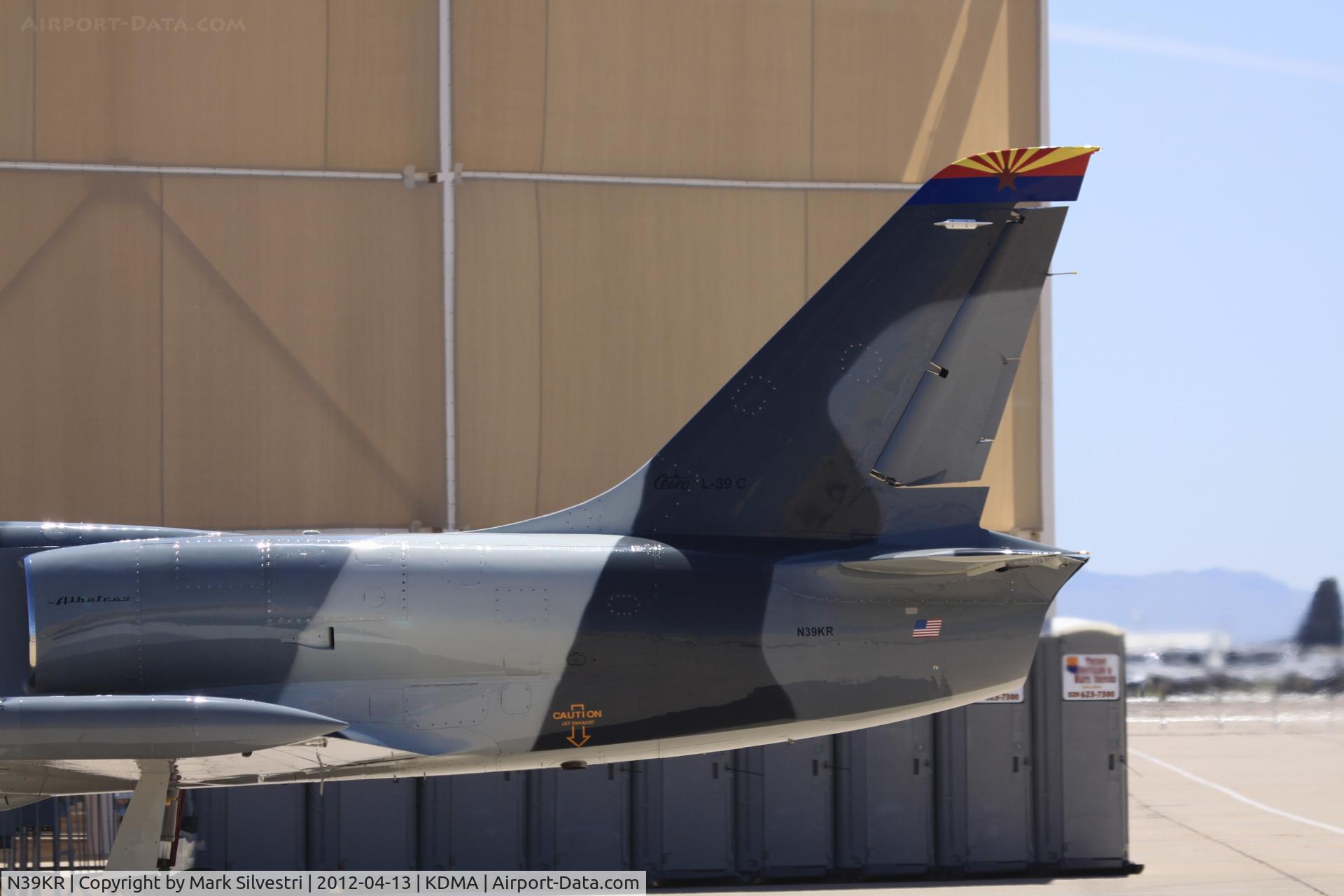 N39KR, 1985 Aero L-39C Albatros C/N 533219, Davis Monthan Airshow Practice Day