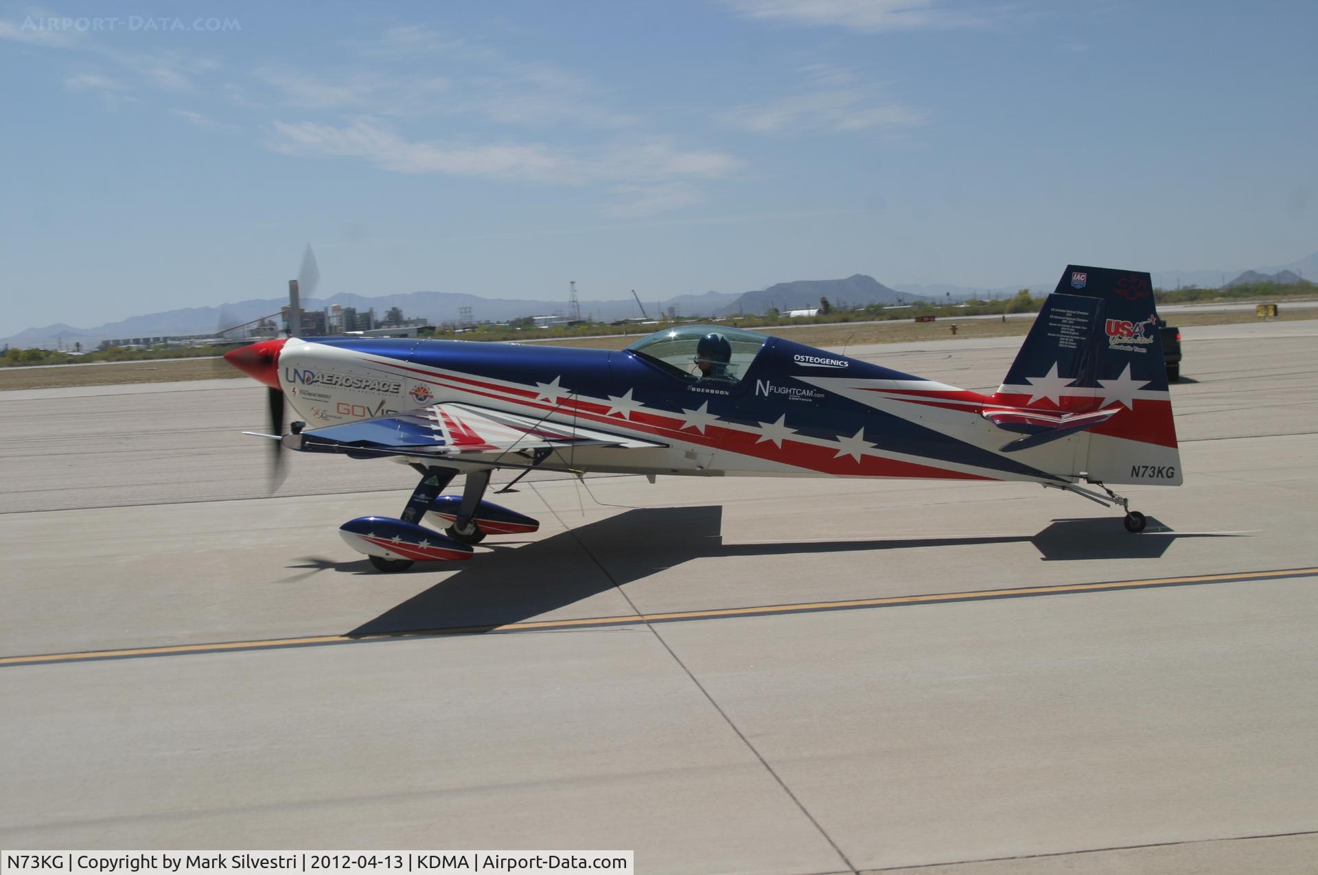 N73KG, Extra EA-330SC C/N SC014E, Davis Monthan Airshow Practice Day