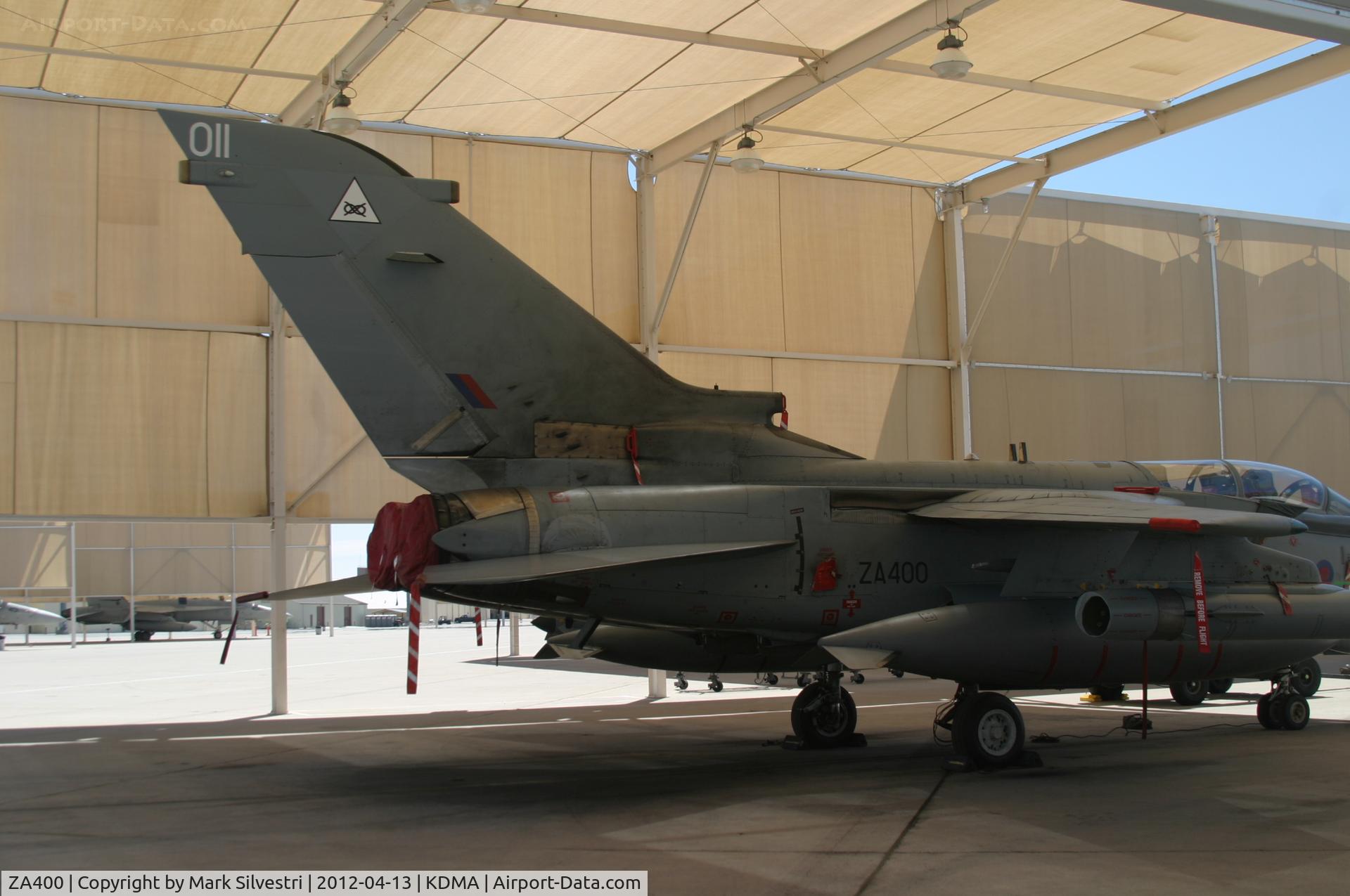 ZA400, 1982 Panavia Tornado GR.4A C/N 204/BS067/3099, Davis Monthan Airshow Practice Day