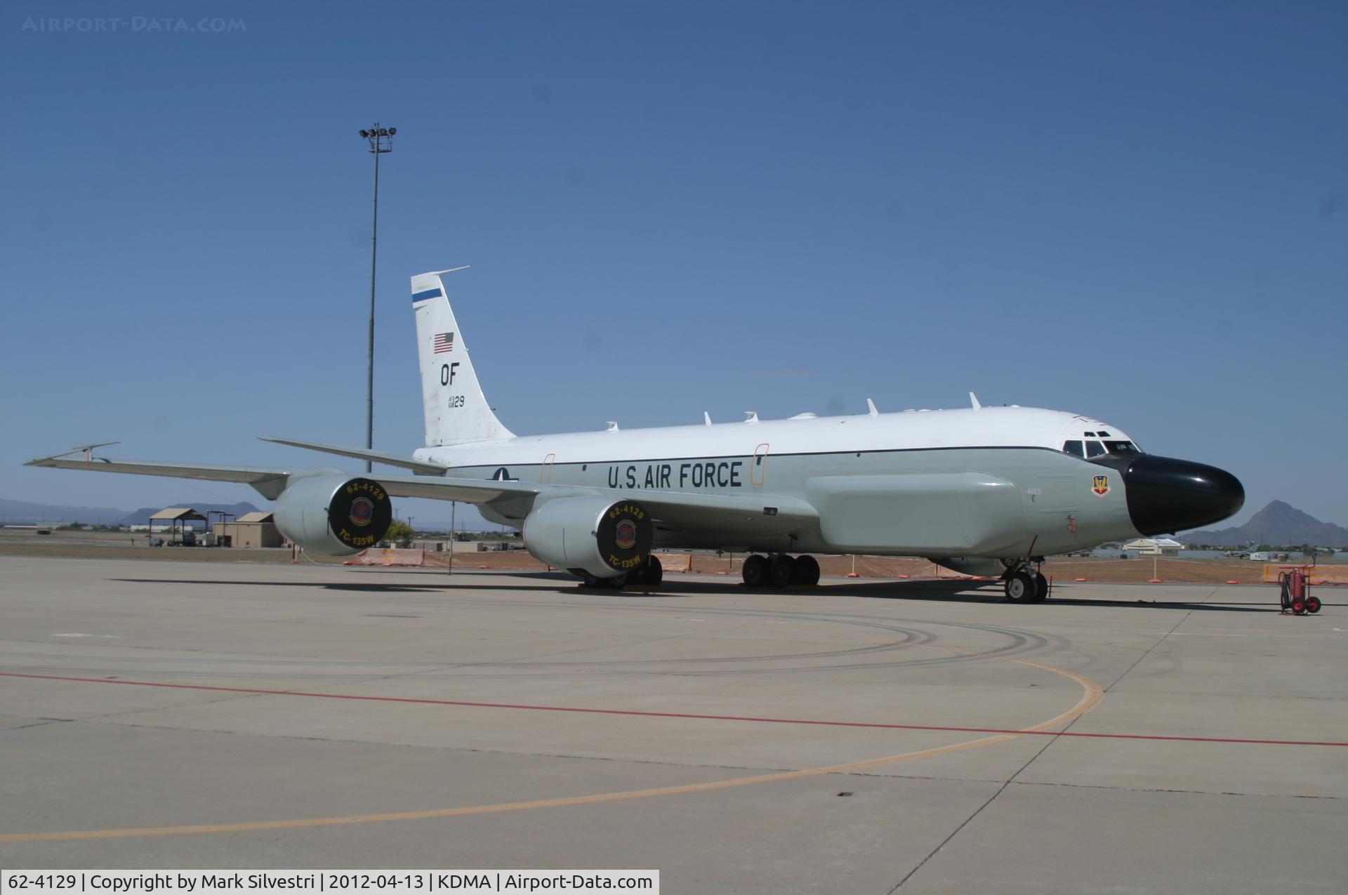 62-4129, 1962 Boeing TC-135W Stratolifter C/N 18469, Davis Monthan Airshow Practice Day