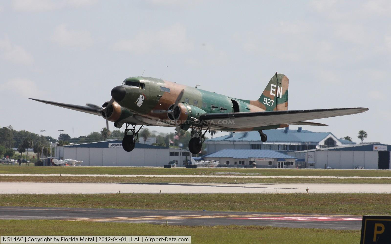 N514AC, 1944 Douglas DC3C (R4D6) C/N 26558, AC-47 Spooky
