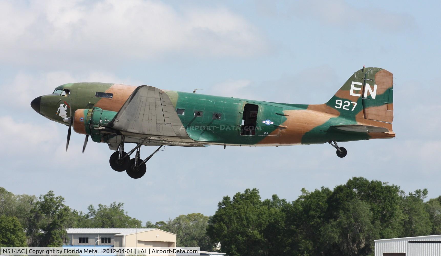 N514AC, 1944 Douglas DC3C (R4D6) C/N 26558, AC-47 Spooky