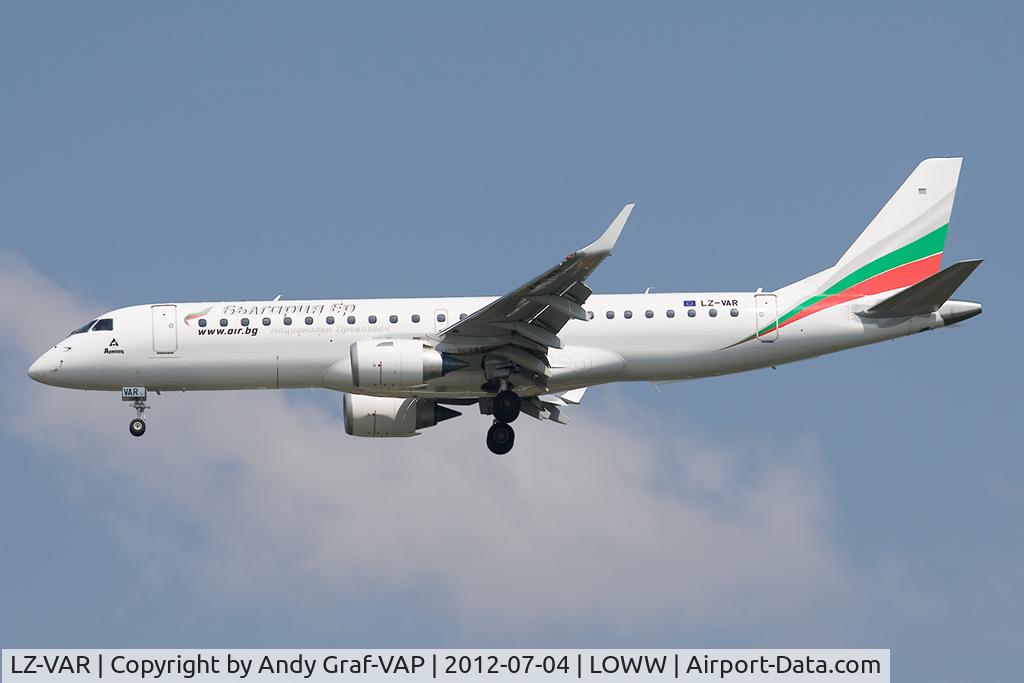 LZ-VAR, 2012 Embraer 190AR (ERJ-190-100IGW) C/N 19000496, Bulgaria Air EMB190